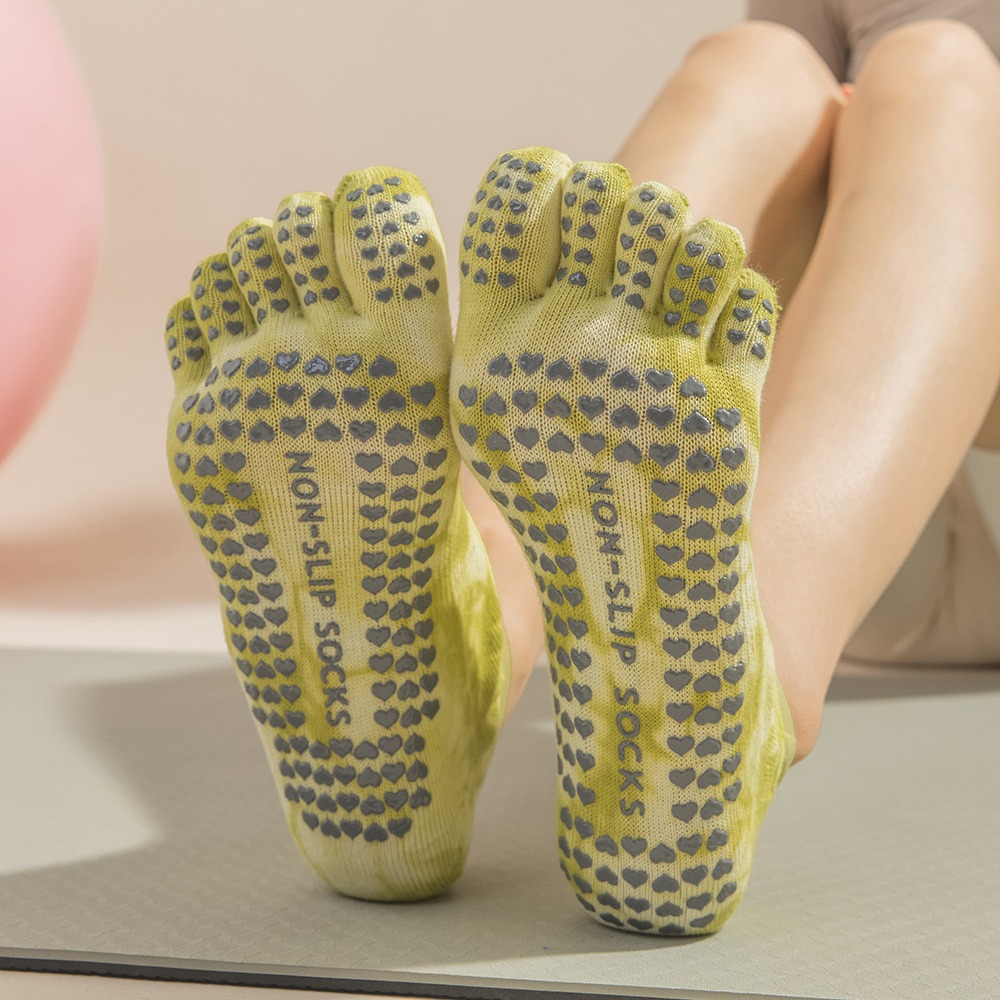 Tie-Dye Women's Five Finger Gr - Grip Sock Yoga review and price