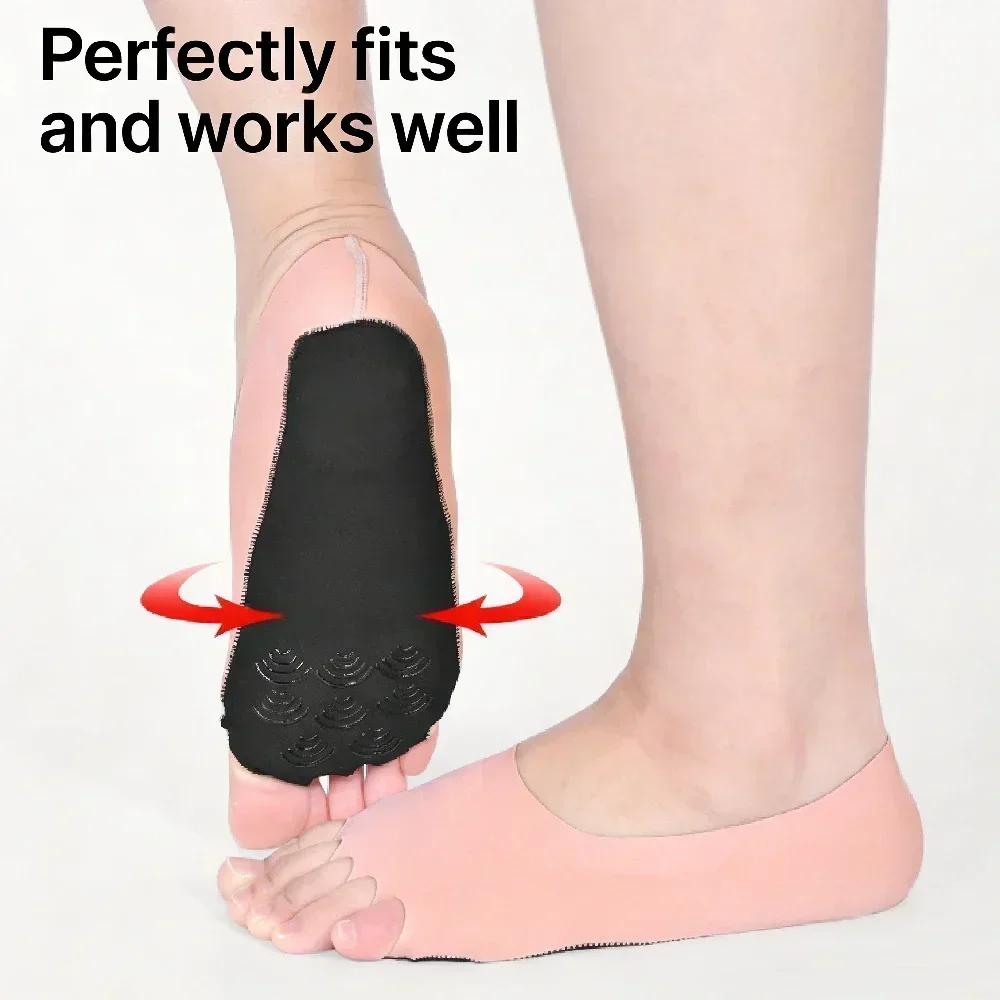 1Pair Toeless Yoga Pilates Soc - Grip Sock Yoga review and price