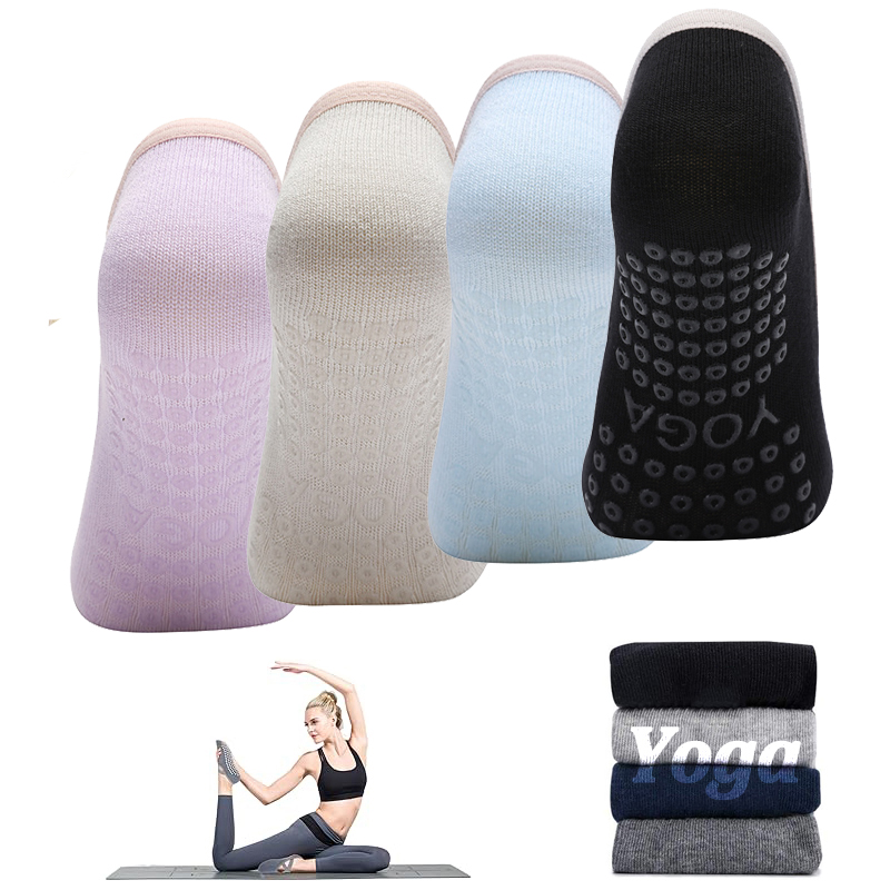 Ladies Non-Slip Pilates Socks  - Grip Sock Yoga review and price