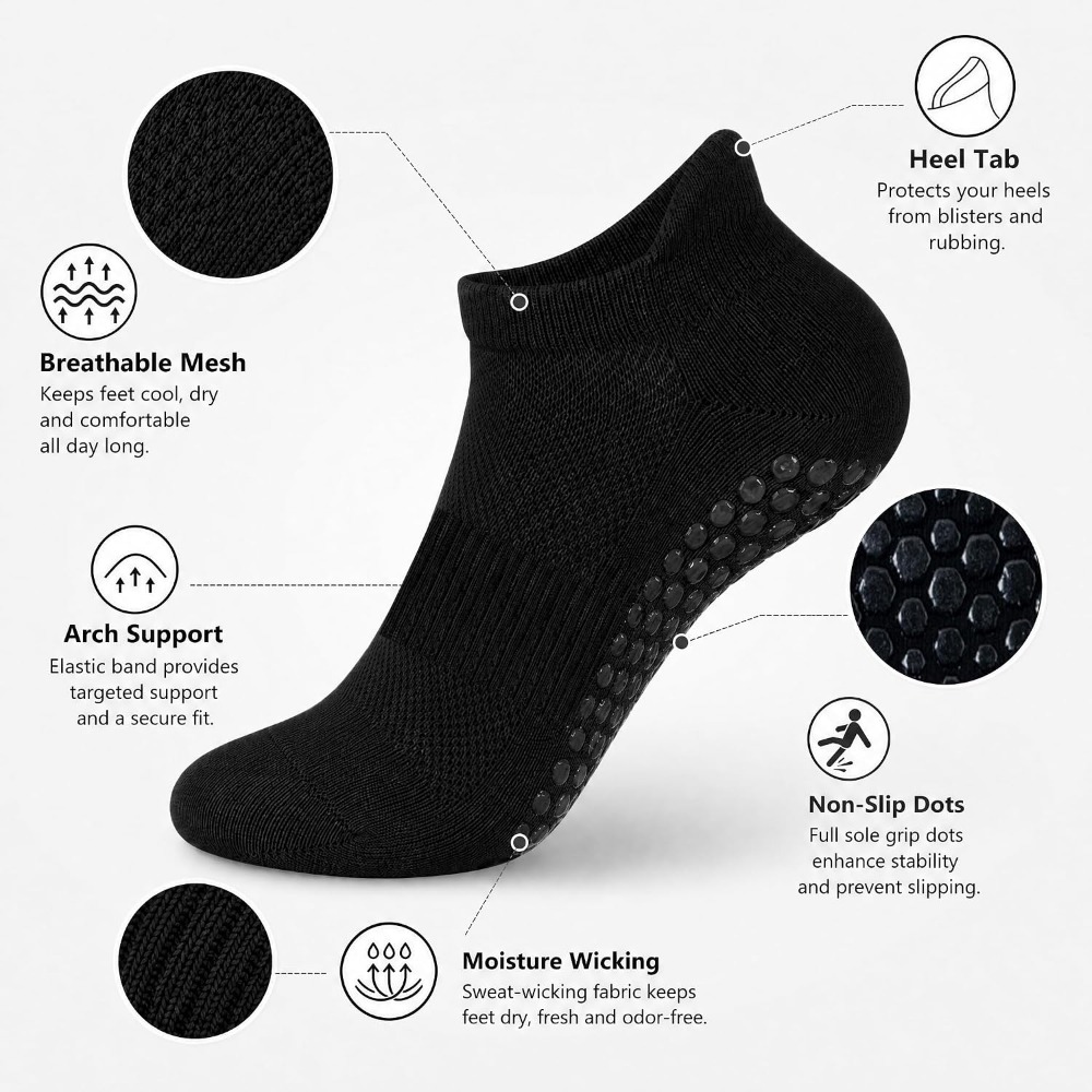 Non-Slip Grip Socks for Women: - Grip Sock Yoga review and price