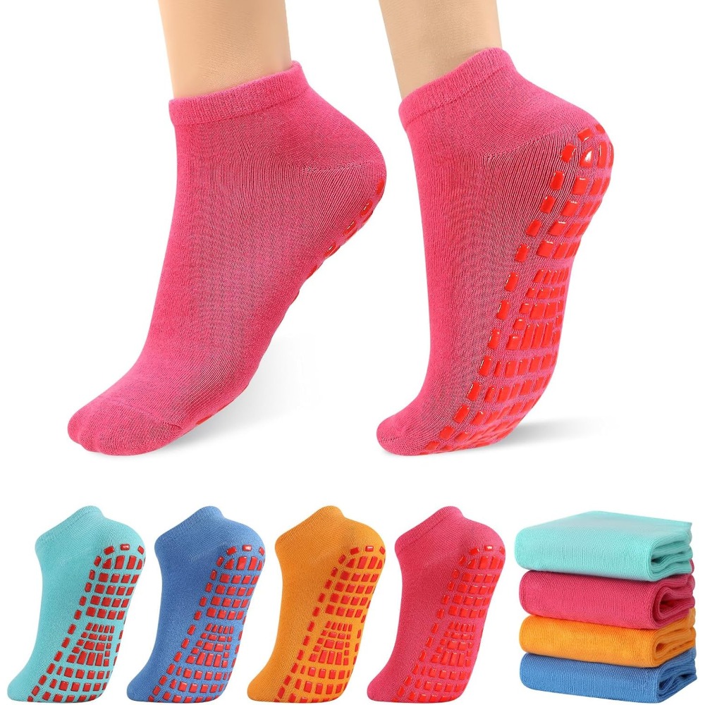 Non-Slip Yoga and Pilates Sock - Grip Sock Yoga review and price