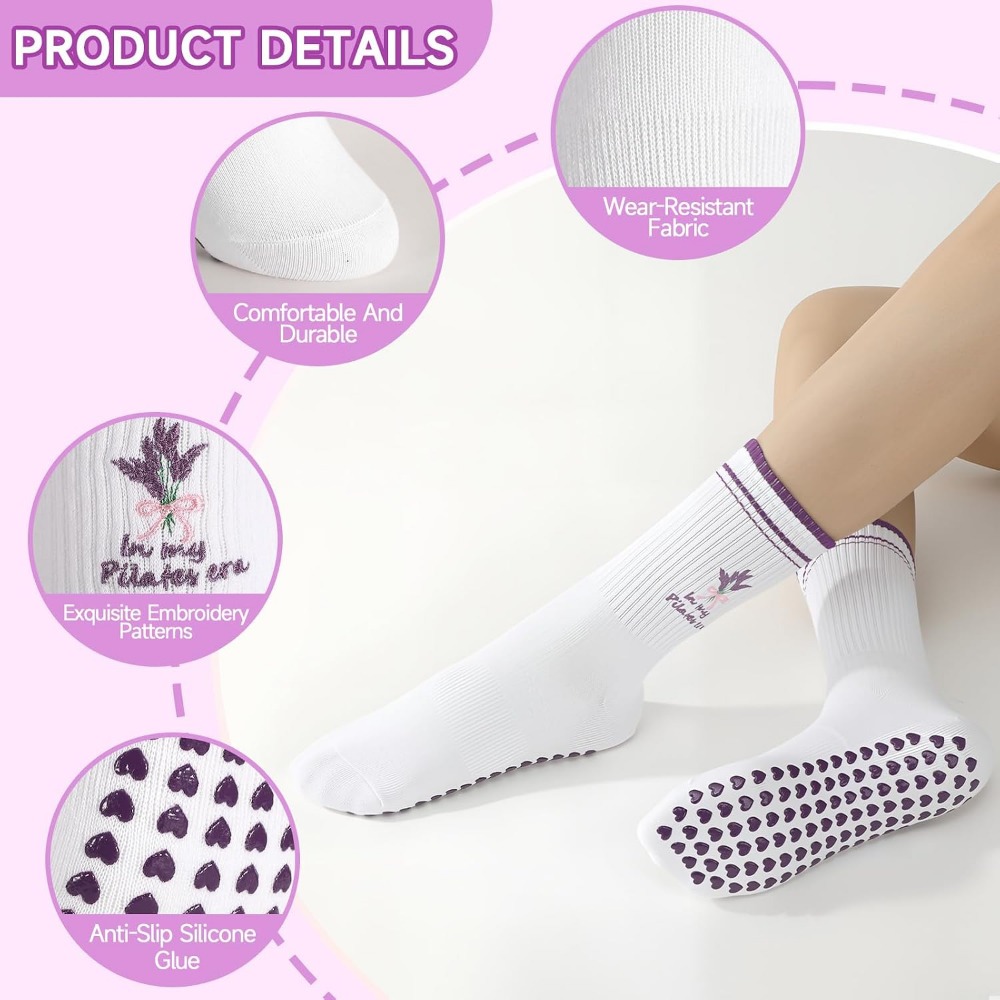 Women's Cute Ruffled Yoga Sock - Grip Sock Yoga review and price