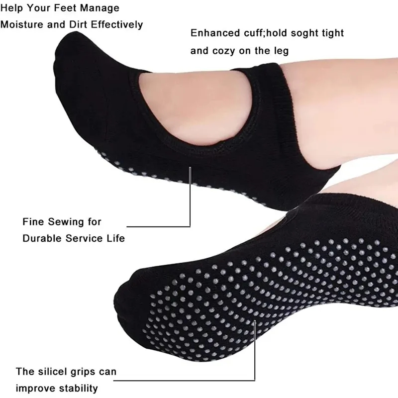 Backless Non-slip Fitness Yoga - Grip Sock Yoga review and price