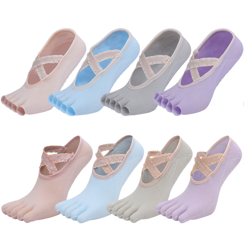 Five Finger Yoga Socks Lace Cr - Grip Sock Yoga review and price